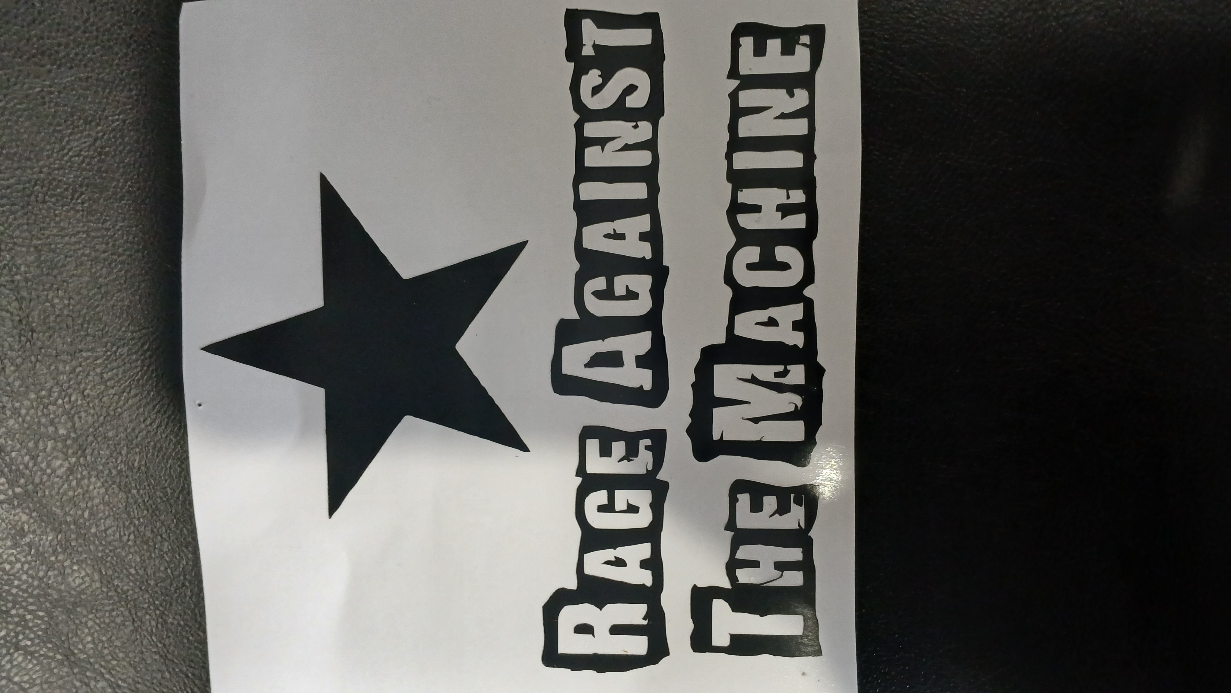 Rage Against The Machine Decal