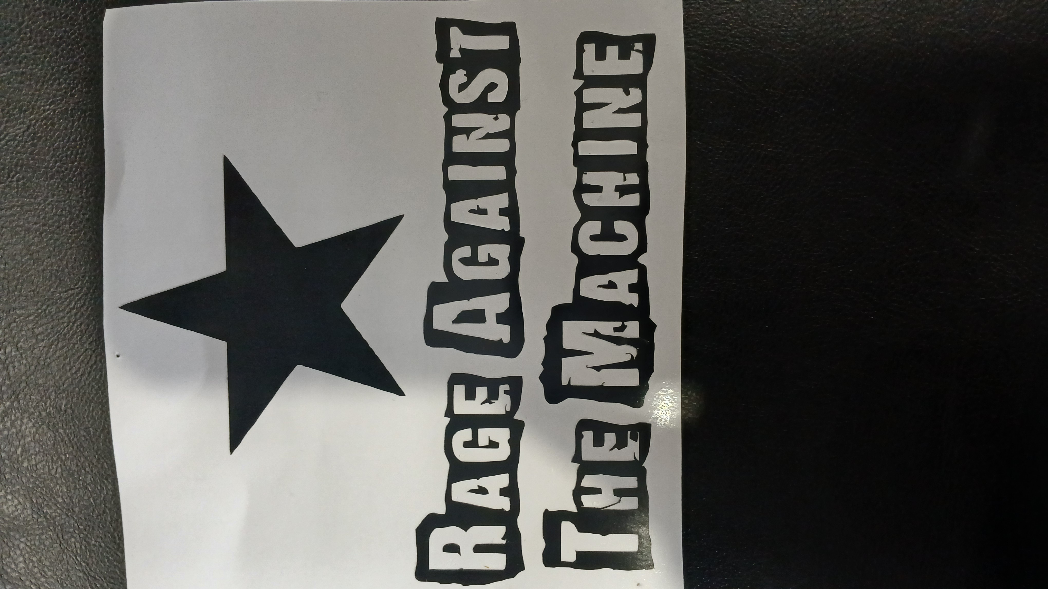 Rage Against The Machine Decal