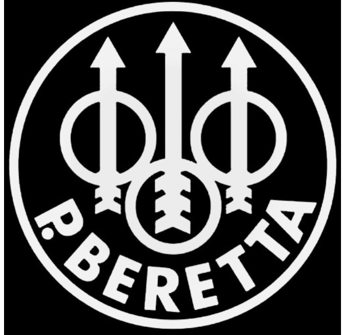 P. Beretta Gun Vinyl Decal
