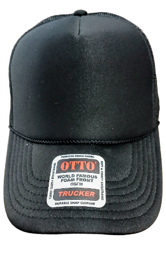 Customizable Trucker Style Snapback Hats. OTTO Brand, Comfortable, Durable