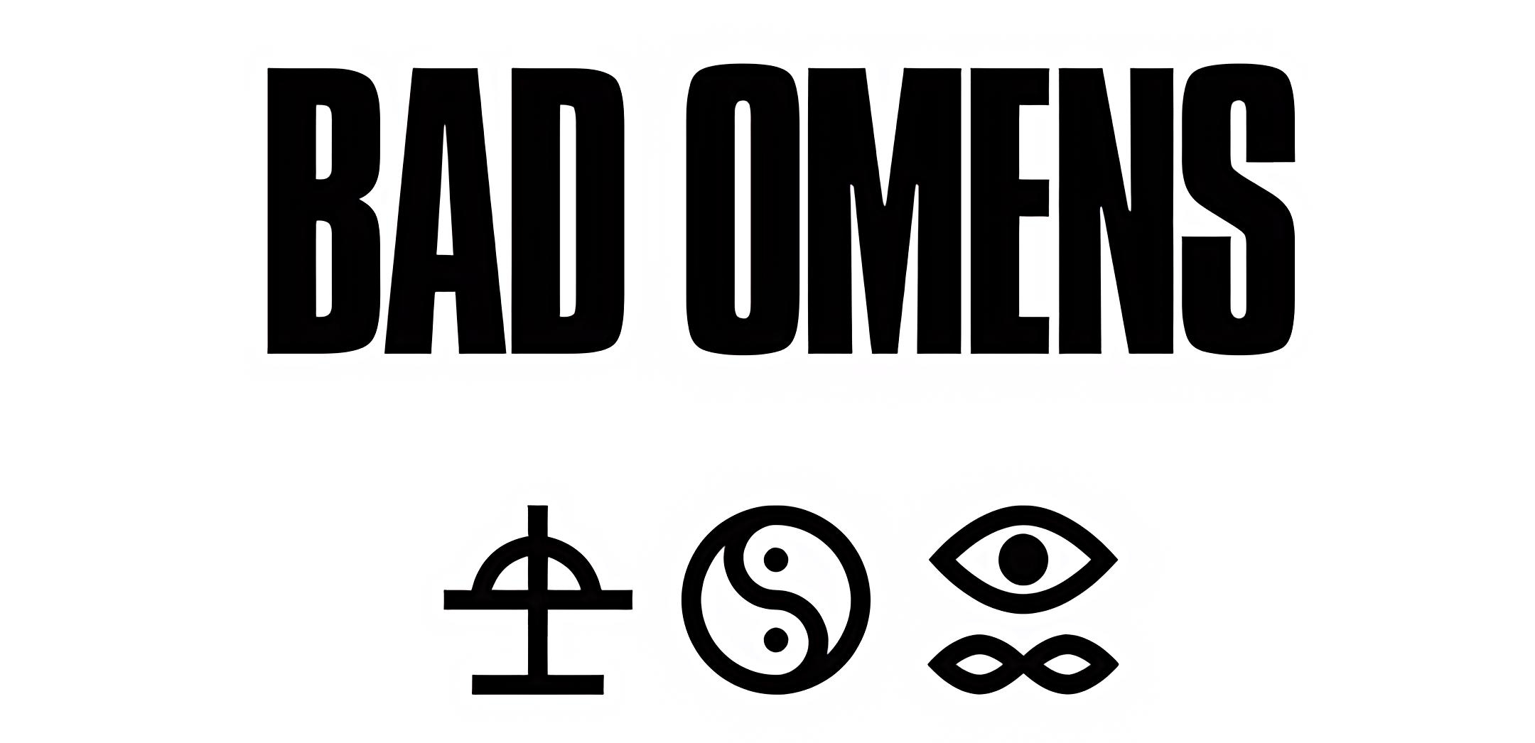 Bad Omens Logo Premium Vinyl Decal.