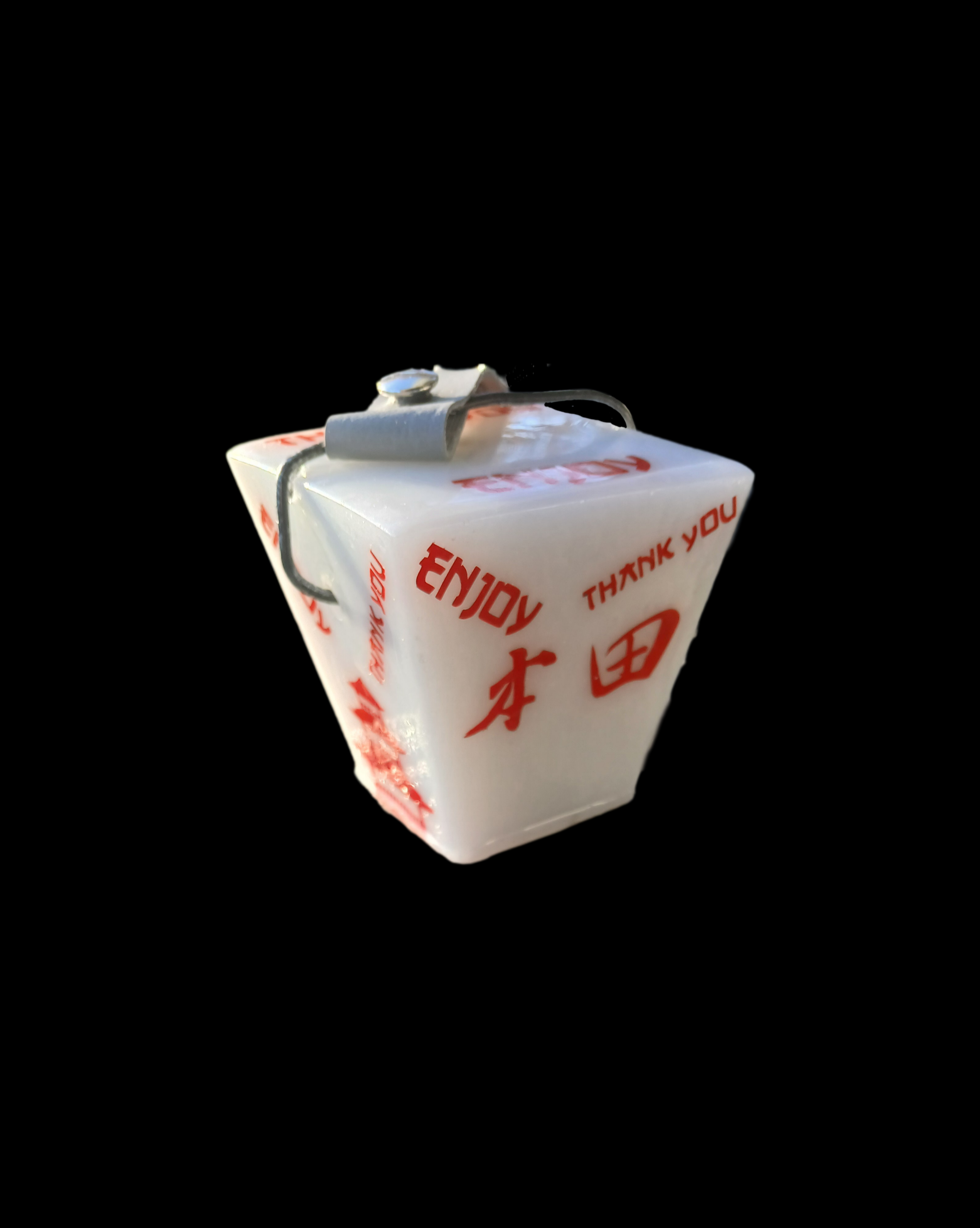 Japanese To-Go Box Custom Tsurikawa. Handmade 