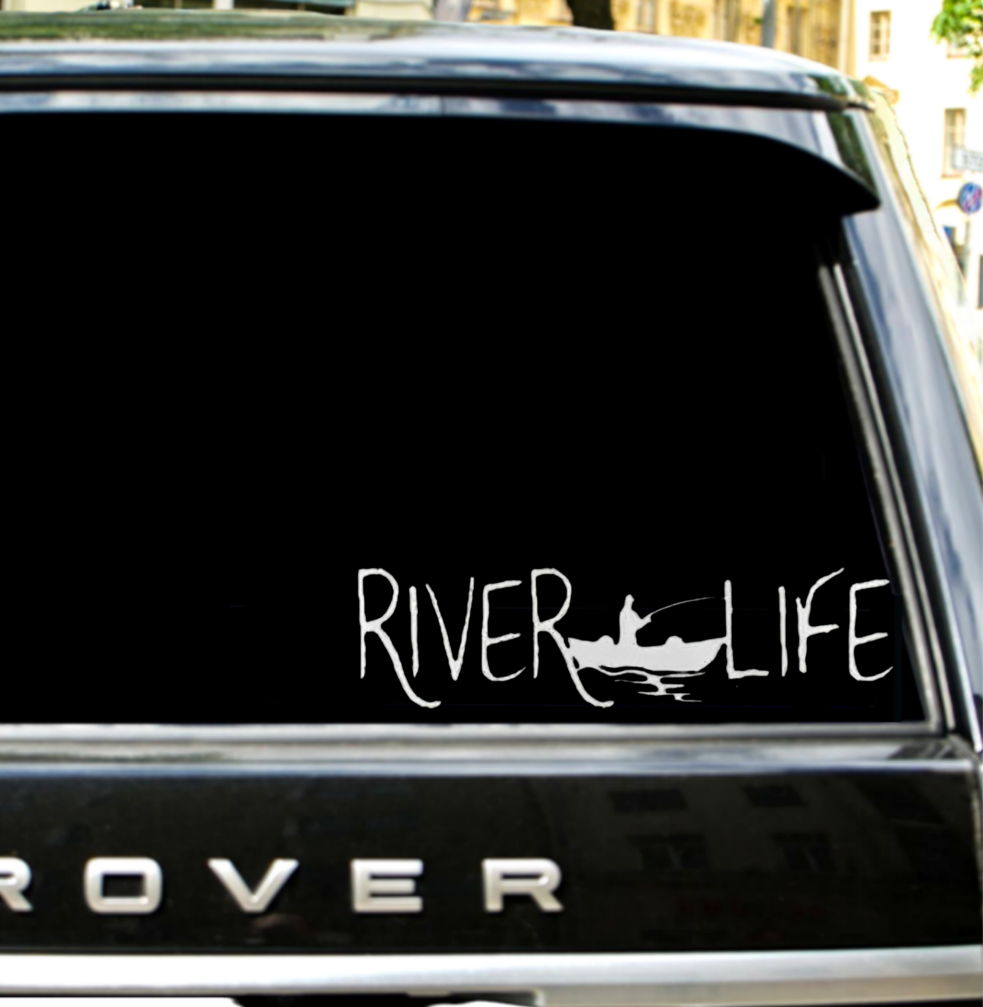 River Life Permanent Vinyl Decal