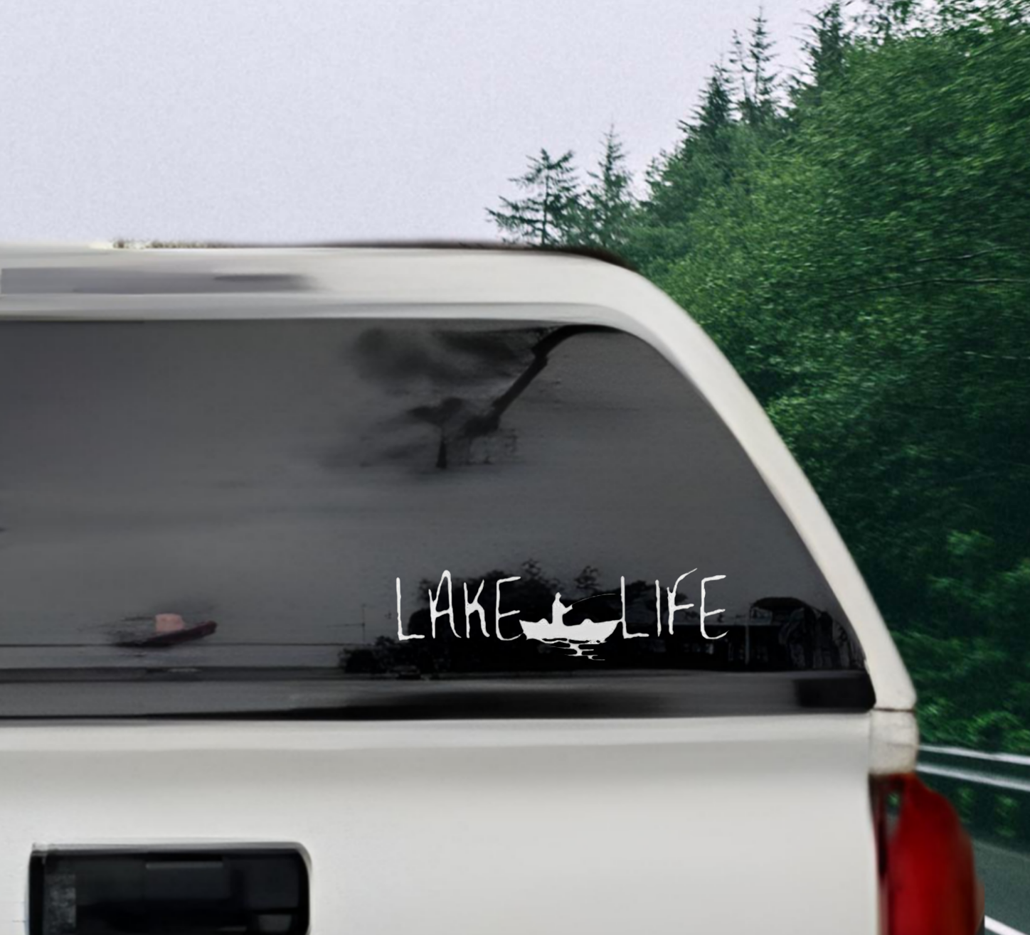 Lake Life Permanent Vinyl Decal