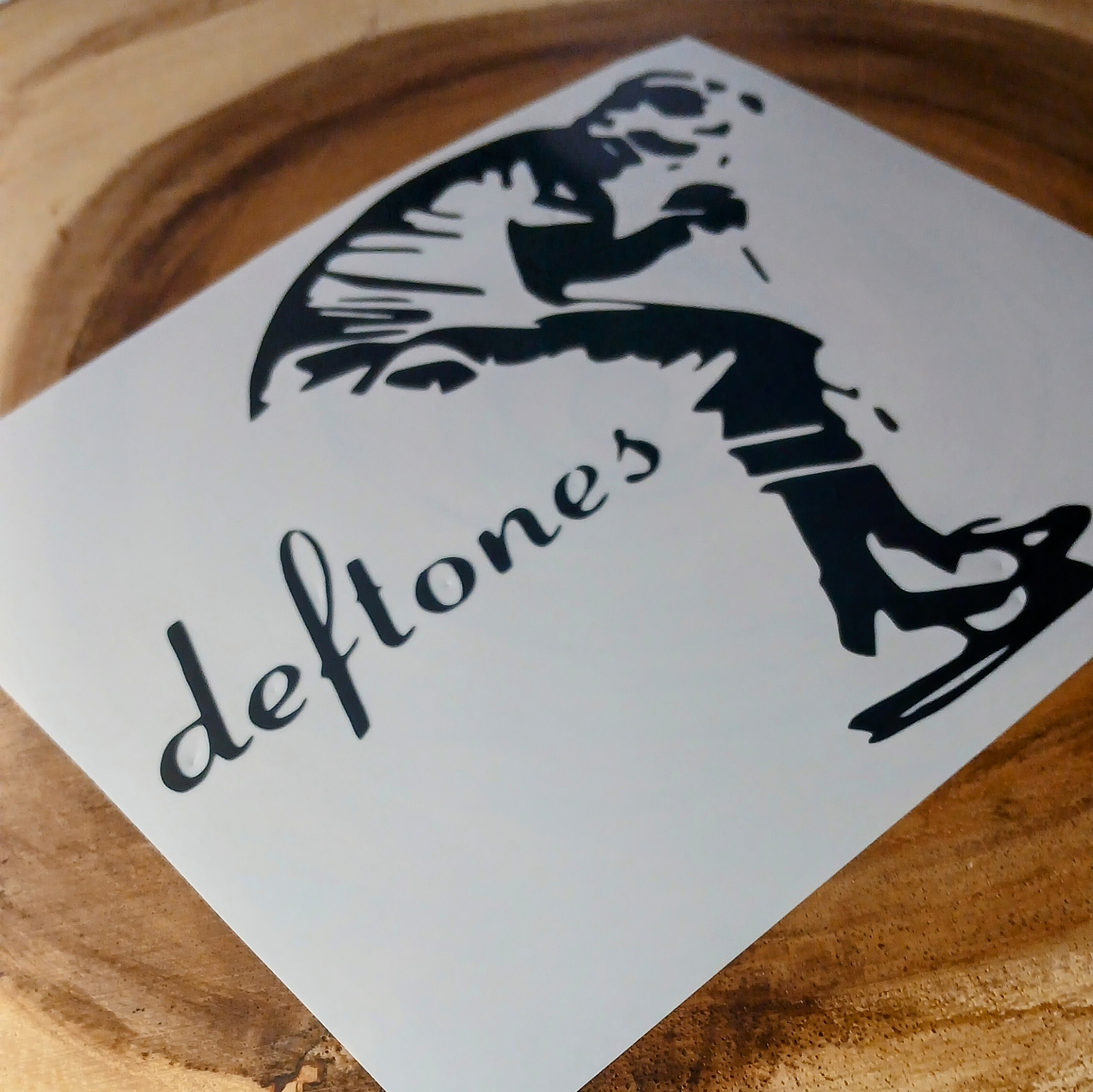 Deftones Chino Moreno Premium Vinyl Decal. Alternative Rock, Shut Up and Drive, White Pony, My Own Summer