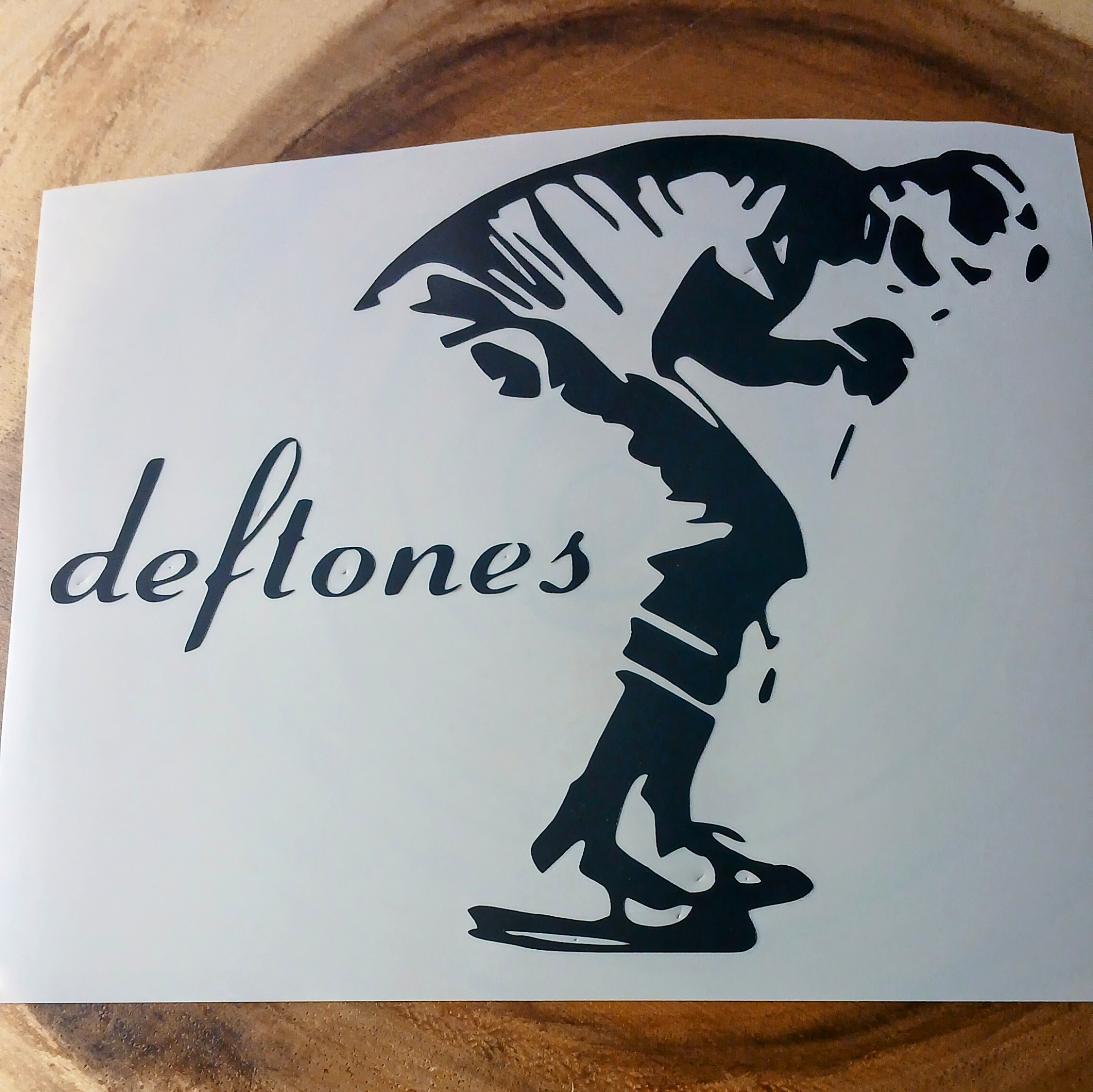 Deftones Chino Moreno Premium Vinyl Decal. Alternative Rock, Shut Up and Drive, White Pony, My Own Summer