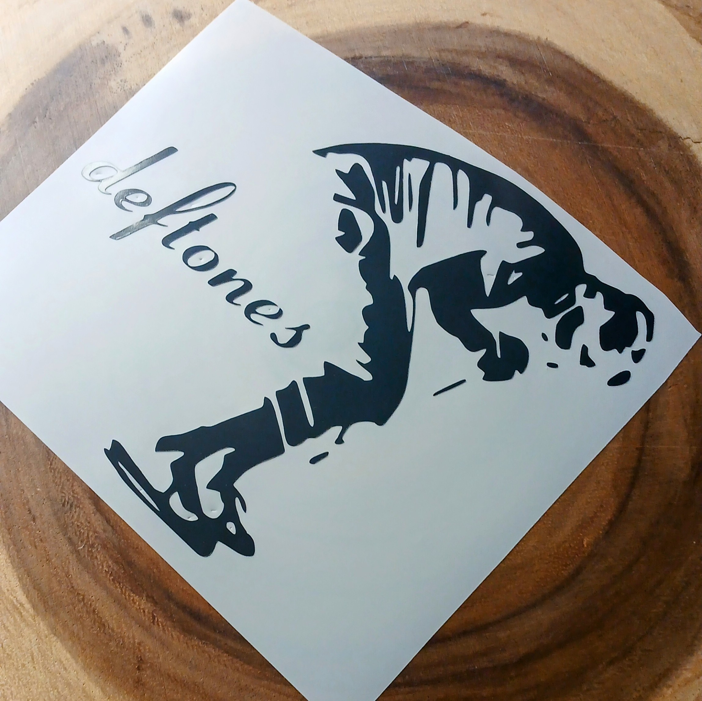 Deftones Chino Moreno Premium Vinyl Decal. Alternative Rock, Shut Up and Drive, White Pony, My Own Summer