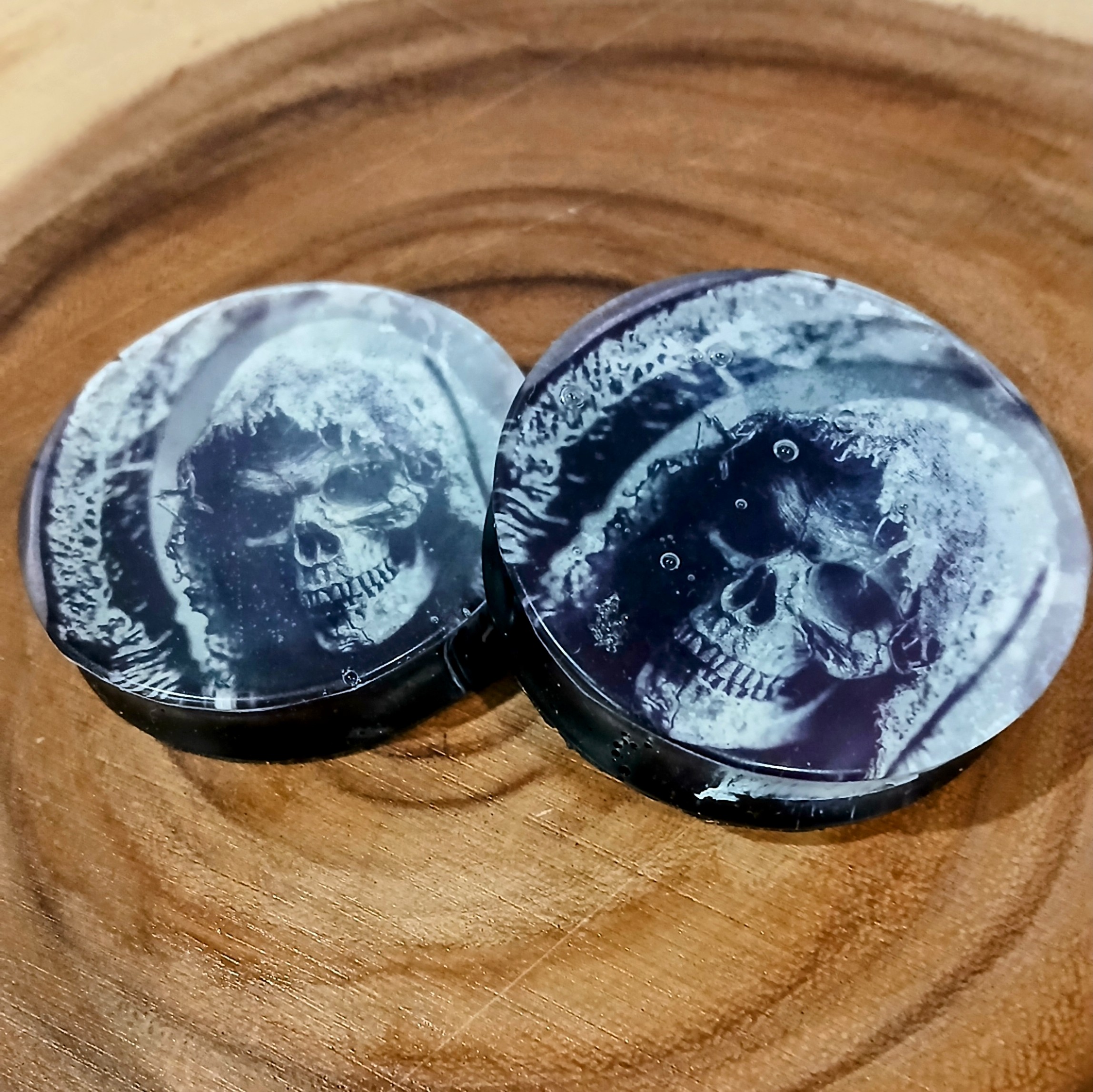 2 inch | 50.8mm Ear Plugs/Tunnels | Body Jewelry | Grim Reaper | Ear Stretching