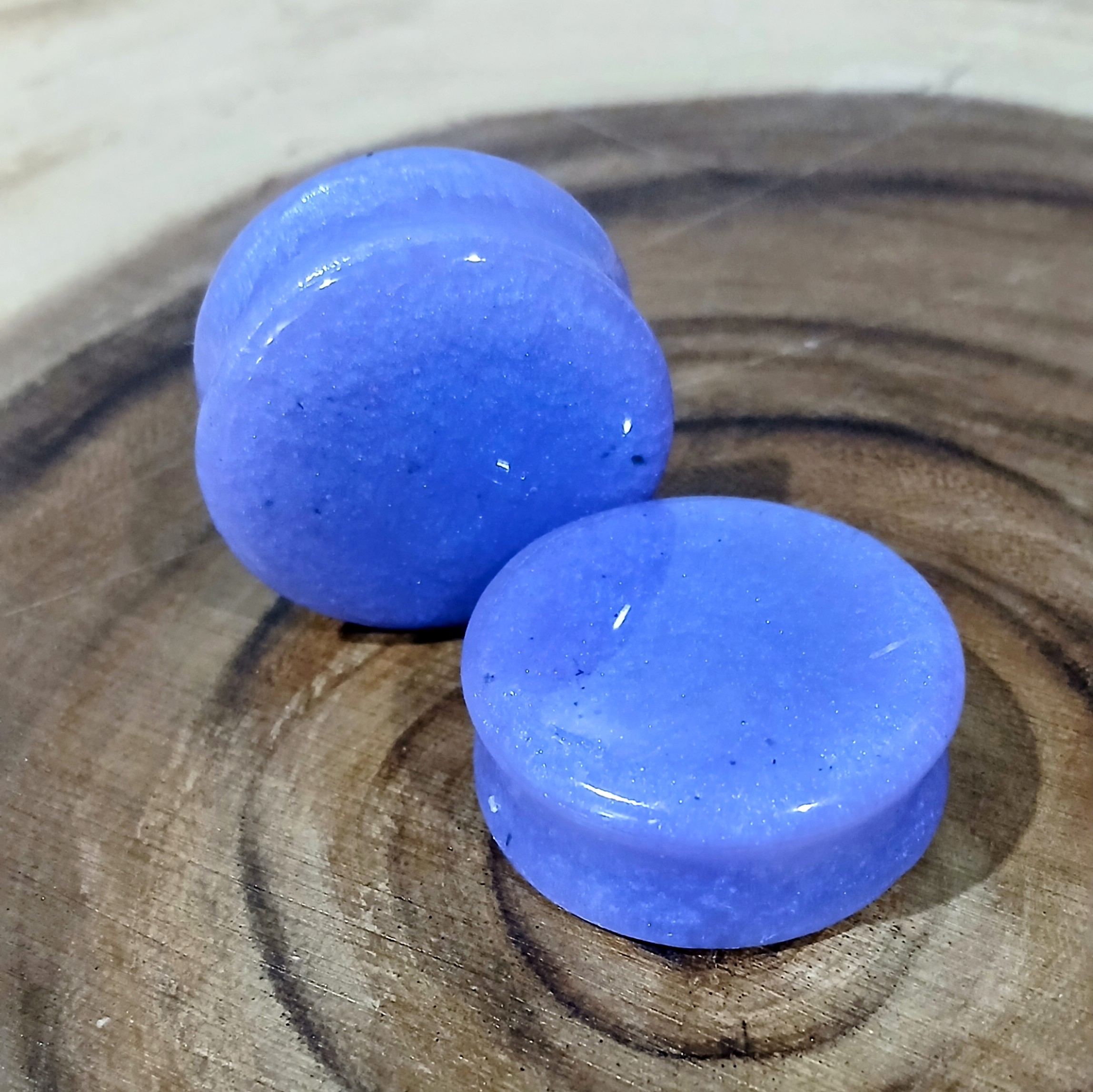 1-1/4 inch | 32mm | Ear Plugs/Tunnels | Body Jewelry | Pearlescent Purple | Ear Stretching