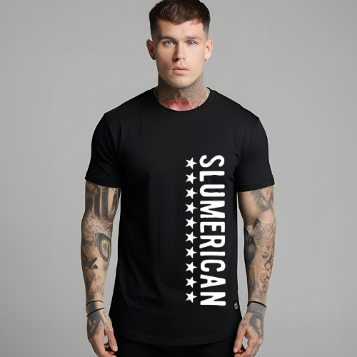 Slumerican Gildan 500 100% Cotton Unisex T-shirt. Yelawolf, Ghetto Cowboy, Billy Crystal, Southern Rap