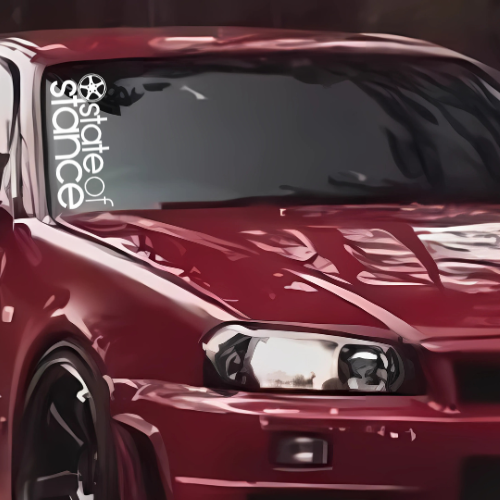 State of Stance Premium Vinyl Decal | JDM | Import | Tuner 