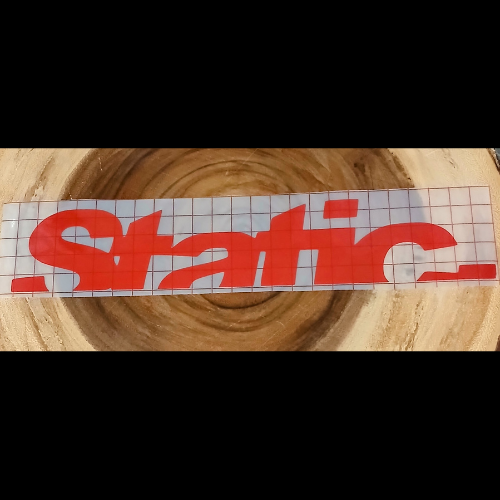 Static Premium Vinyl Decal | Import | Tuner | Slammed | Suspension | Lowered