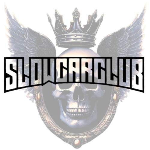 Slow Car Club Premium Vinyl Decal | JDM | Import | Tuner | Car Scene | Windshield Banner