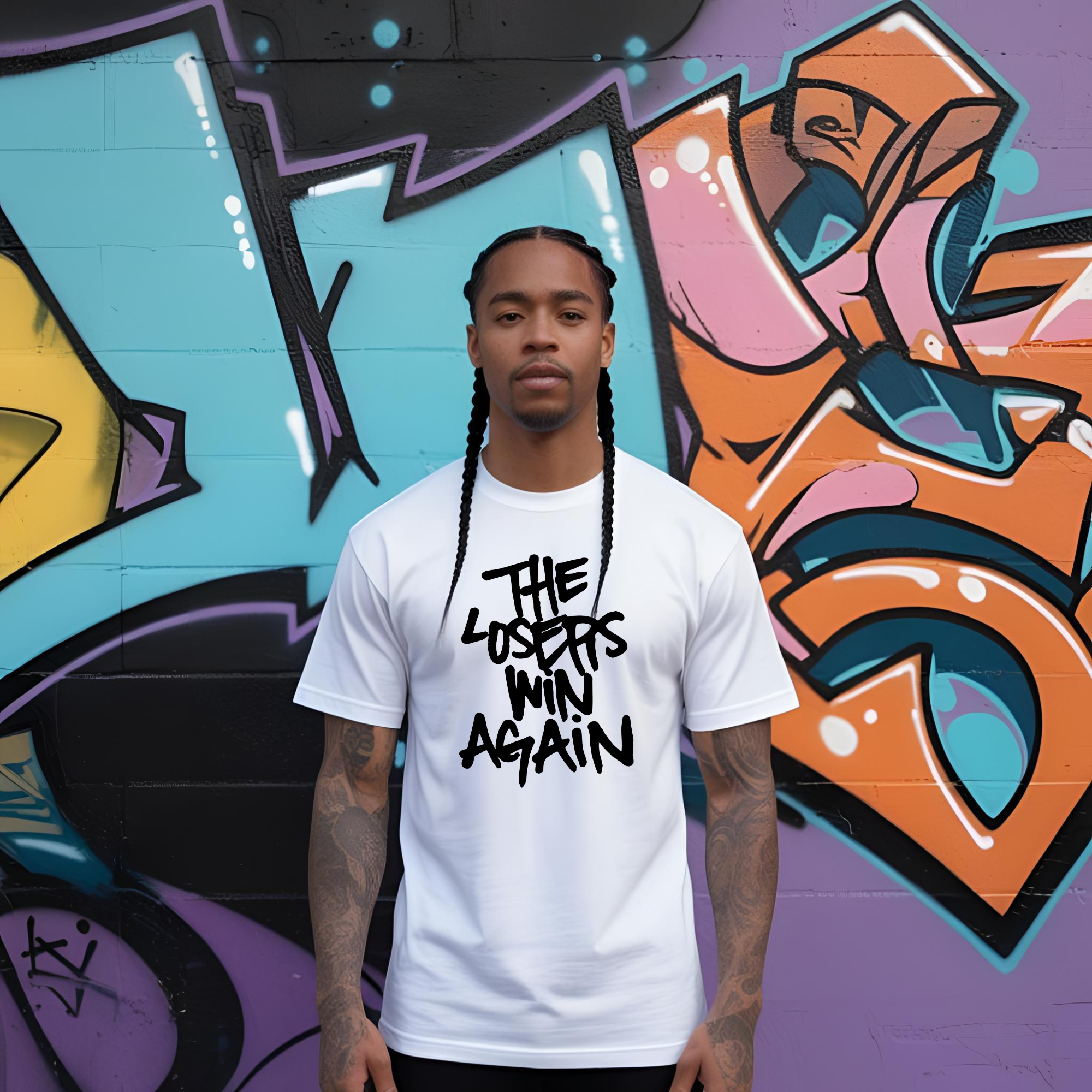 The Losers Win Again Gildan 500 100% Cotton Unisex T-shirt | Slumerican | Yelawolf | Hip-Hop Apparel