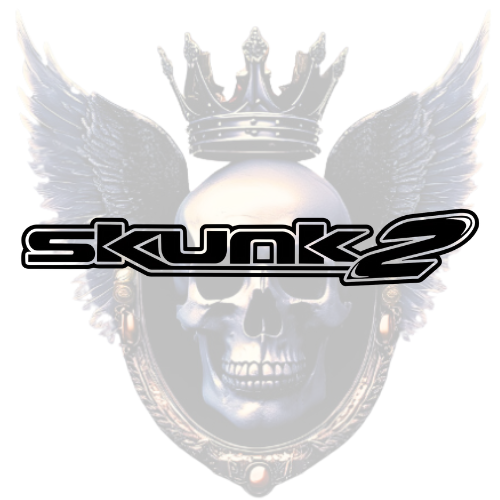 Skunk 2 Premium Vinyl Decal | JDM | Import | Tuner | Car Scene | Windshield Banner | Aftermarket Exhaust