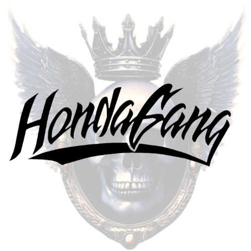 Honda Gang Premium Vinyl Decal | JDM | Import | Tuner | Car Scene | Windshield Banner 