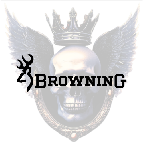 Buck Browning Premium Vinyl Decal, Hunting, Gun Safe, Weapon Sticker