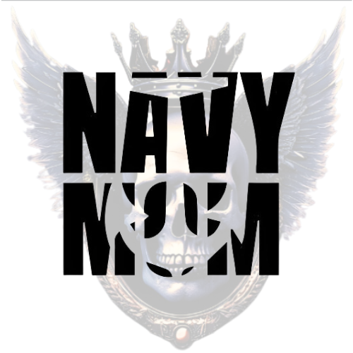 Navy Mom Premium Vinyl Decal | Military | Armed Forces | Anchor | War Ships | Proud | Parent