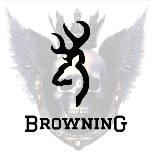 Buck Deer Antler Premium Vinyl Decal, Browning, Rifle, Hunting Sticker