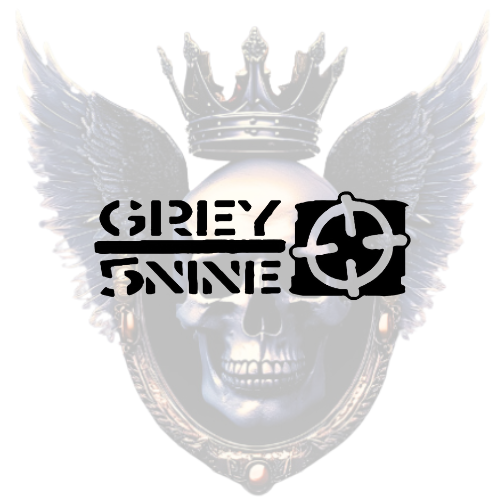 Grey 5 Nine Gun Sight Premium Vinyl Decal