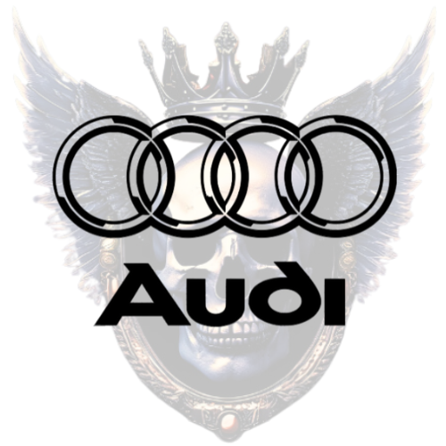 Audi 4 Ring Premium Vinyl Decal, German Car Manufacturer