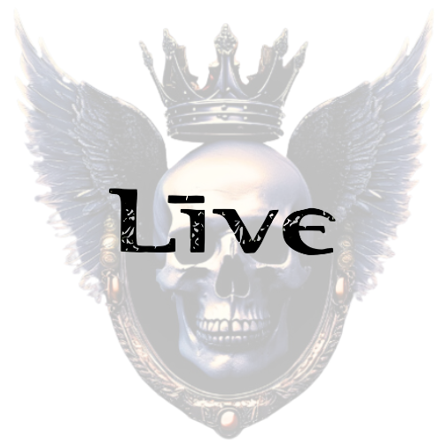 LIVE – Grunge-Inspired Vinyl Decal Sticker for Cars, Laptops, Walls