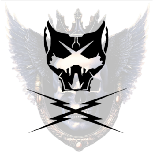 Static X Lightning Bolts Pitbull Premium Vinyl Decal