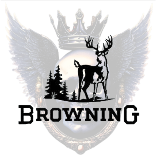 Standing Buck Premium Vinyl Decal, Deer Hunting, Browning Sticker