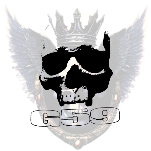 G59 Skull Premium Vinyl Decal