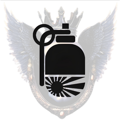 Japanese Rising Sun Grenade Decal Listing JDM, Import Tuner Sticker