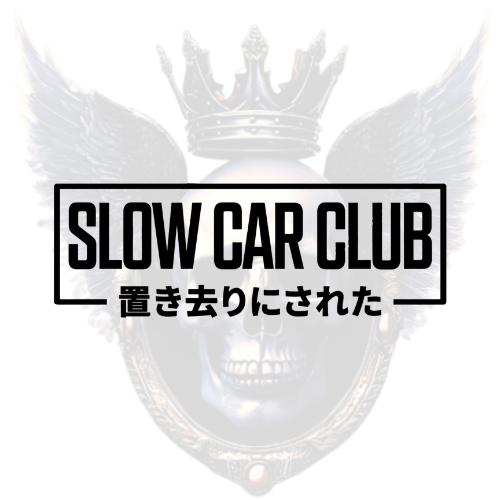 Slow Car Club Premium Vinyl Decal, Import Tuner Sticker, Car Show