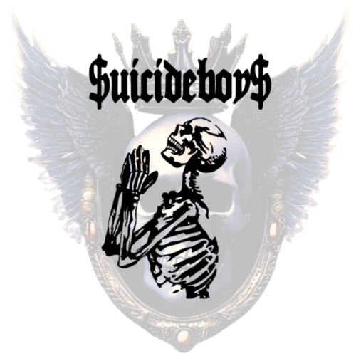 Suicideboys Prayin' Skeleton Premium Vinyl Decal