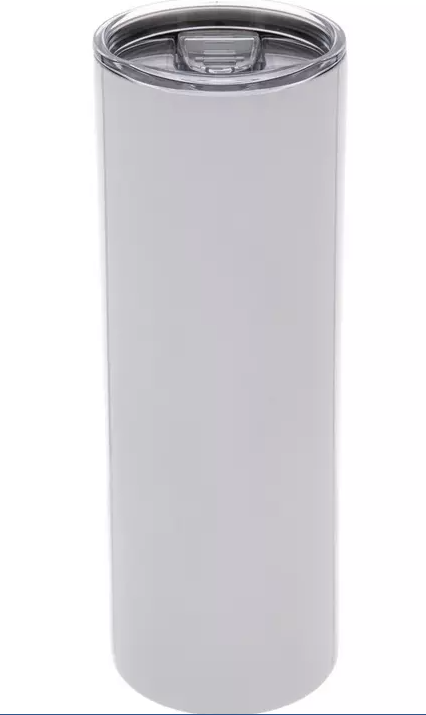 Rustic Gasoline Sublimation 20oz Skinny Stainless Steel Tumbler
