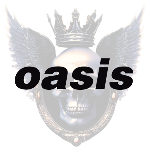 Oasis Vinyl Sticker – Britpop Rock Band Design for Cars, Laptops, More