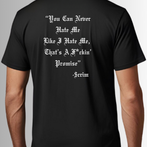 G59 Scrim Lyric T-shirt | Underground Rap Duo | Ruby da Cherry | Trap Rap | NOLA | Suicideboys