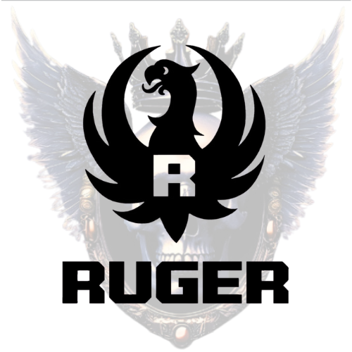 Handgun Brand Premium Vinyl Decal, Ruger Inspired, Weapon, Gun Safe Sticker