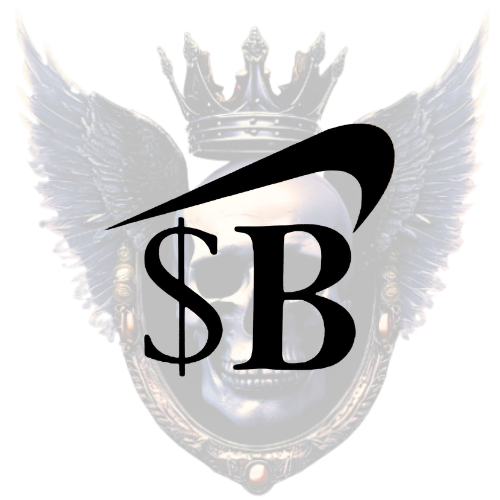 $B Upside Down Check Premium Vinyl Decal