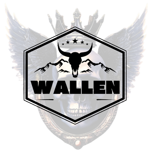 Morgan Wallen Deer Skull Premium Vinyl Decal, Country Music