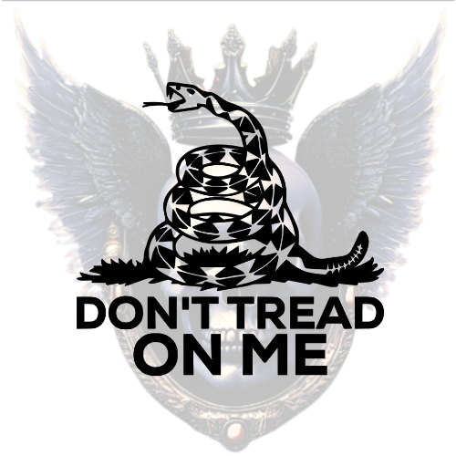 DON’T TREAD ON ME Rattlesnake Decal – Tactical Liberty Series