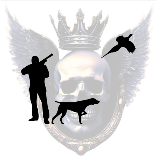 Outdoor Sportsman Decal – Upland Bird Hunting Scene in Silhouette
