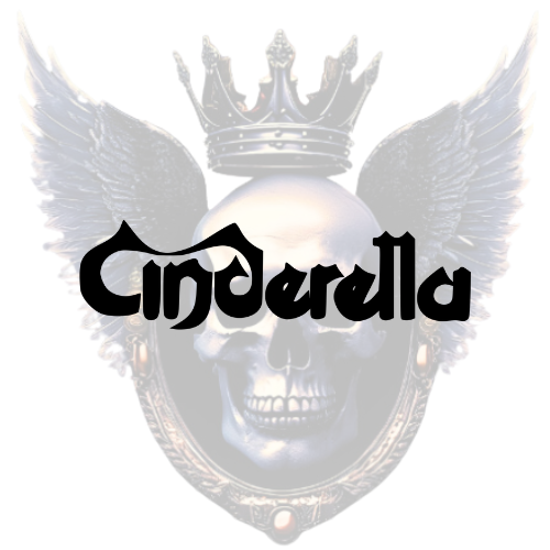 Cinderella Premium Vinyl Decal, 80's Rock Band