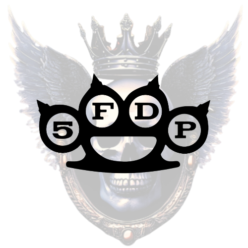 Five Finger Death Punch Brass Knuckles Premium Vinyl Decal