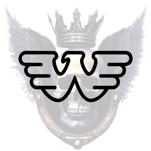 Waylon Jennings Flying W Logo Vinyl Decal – Outlaw Country Legend