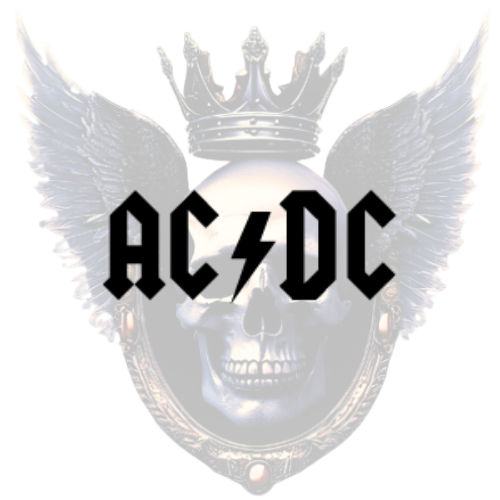 AC/DC Rock Band Inspired Vinyl Decal – Premium Quality for Cars, Laptops & More