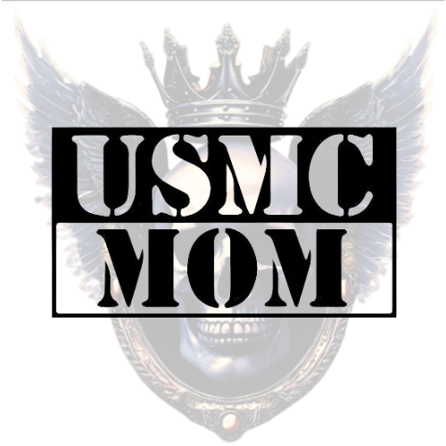 USMC Mom Premium Vinyl Decal | Armed Forces | Military | Soldier | Proud | Parent