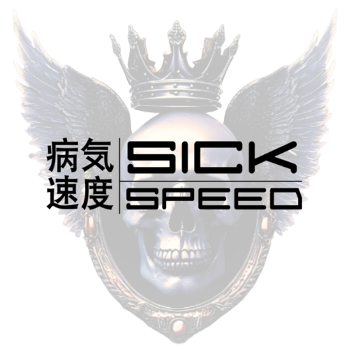 Sickspeed Kanji Premium Vinyl Decal, Import Tuner Parts Company