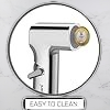 Health Faucet Jet Spray for Hygiene, White (Jet Spray for Toilet), Polished [CHROME] - Endoware