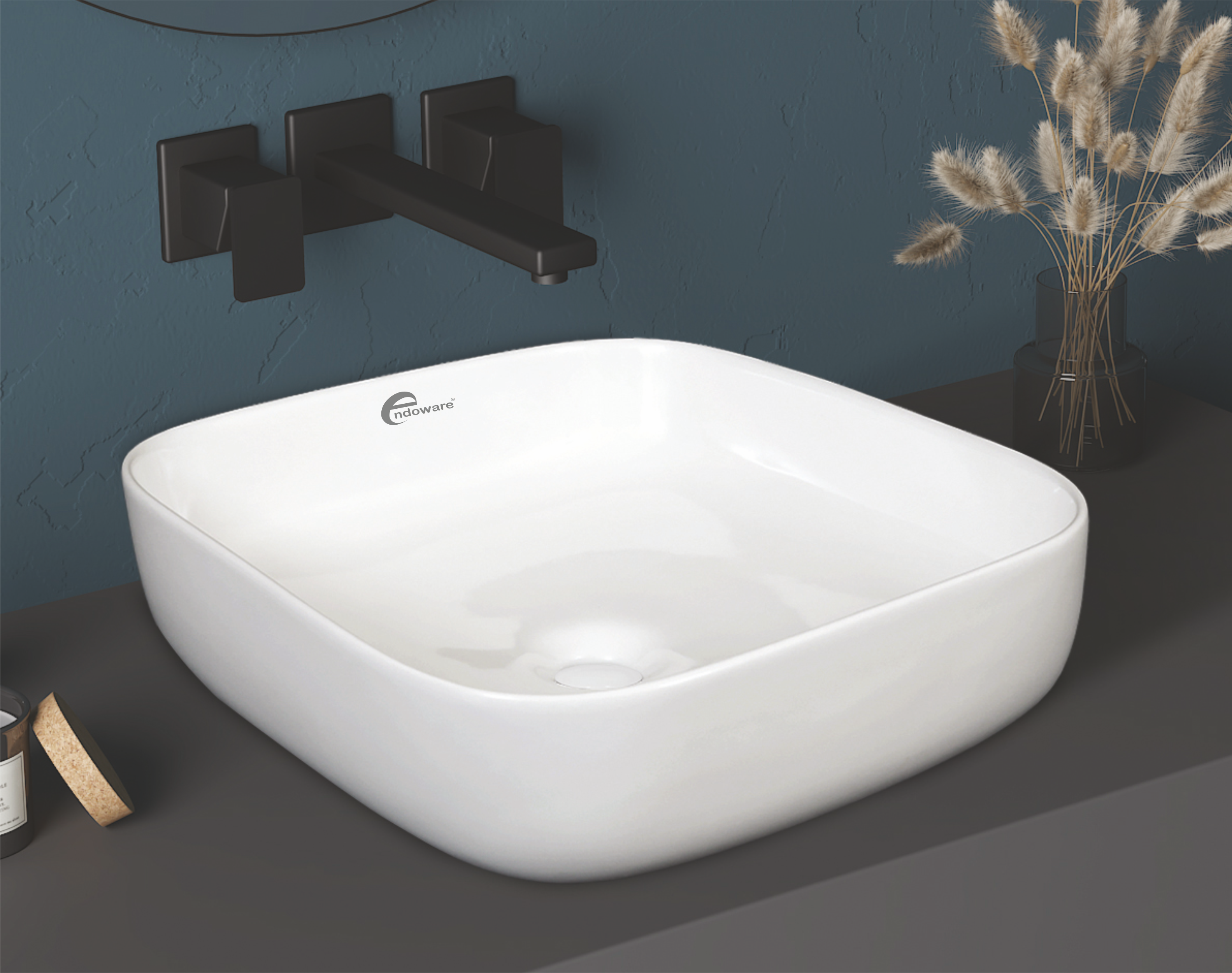 Kolar Premium Counter Wash Basin - Stylish and Durable Bathroom Sink - By Endoware