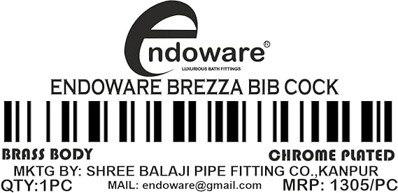 ENDOWARE BREZZA Short Body – Stylish & Space-Saving Bathroom Solution