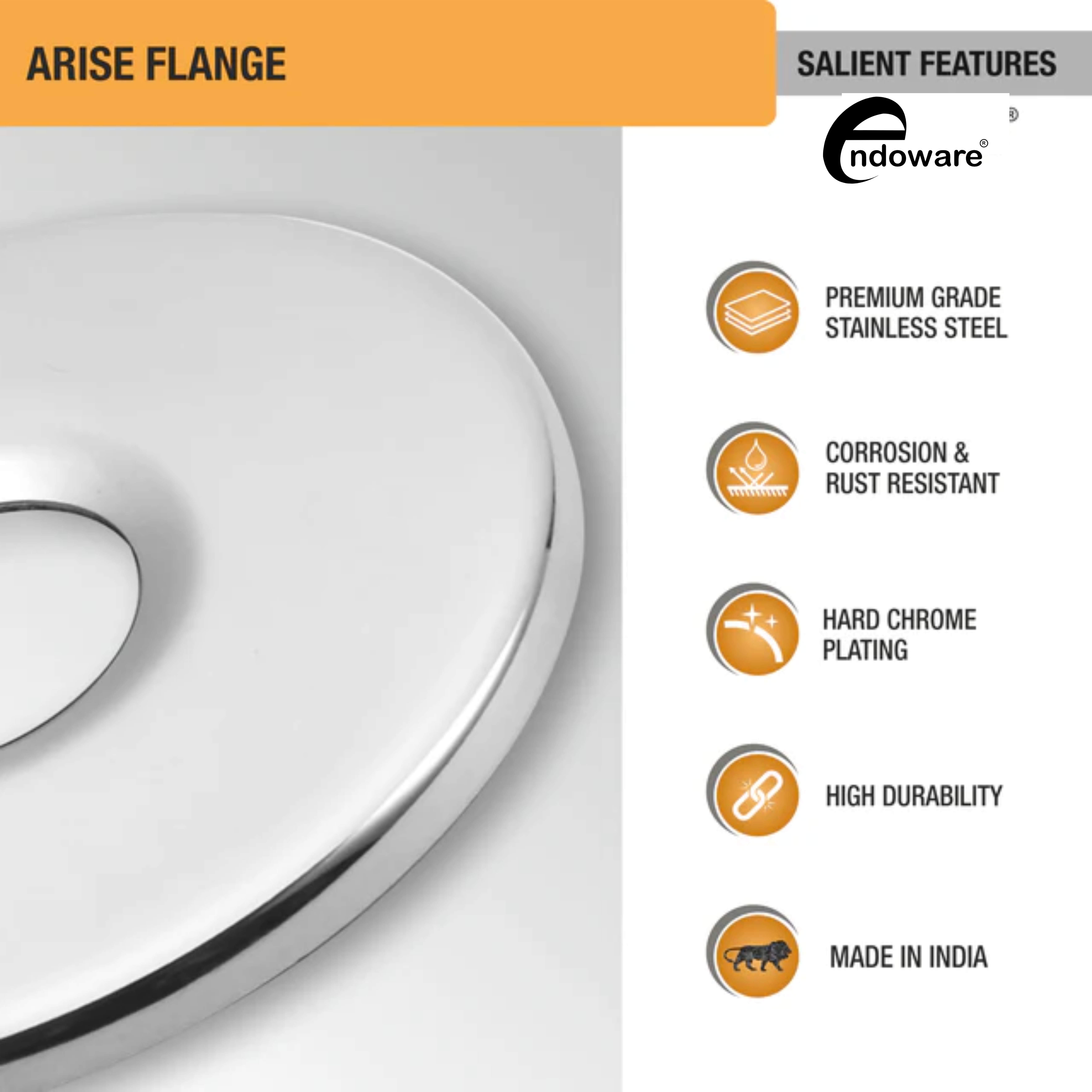 Endoware 5-Pack Arise Flanges – Perfect for Home and Professional Use